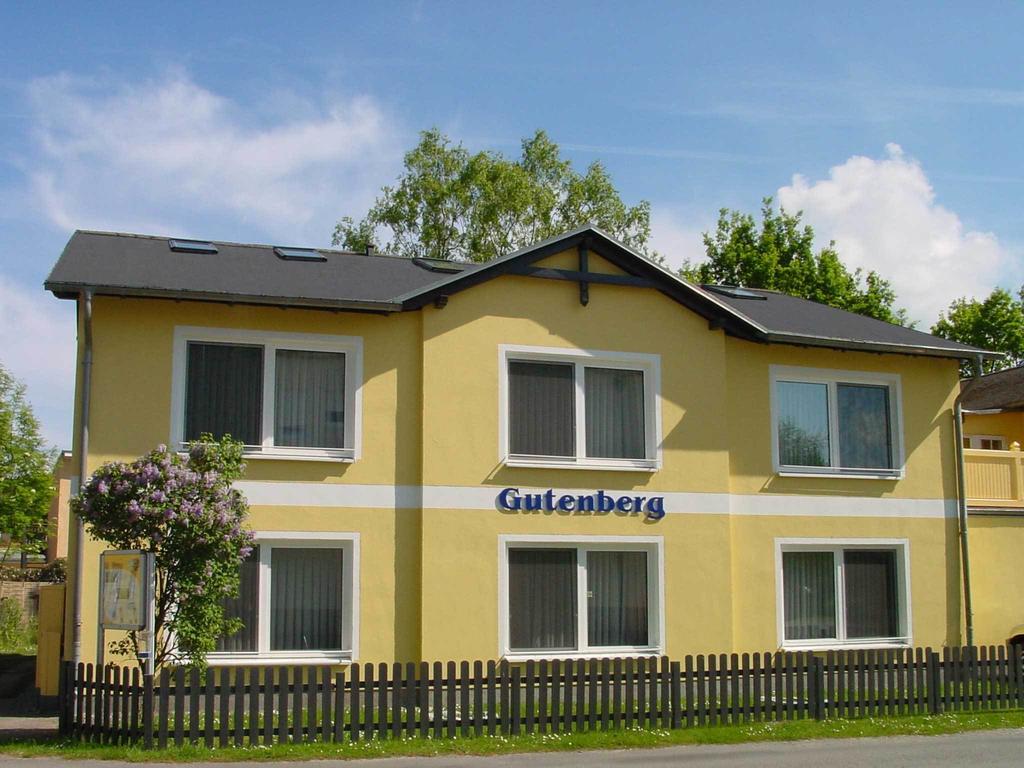Appartementhaus Gutenberg Ostseebad Ostseebad Binz Exterior foto